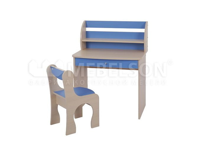 Набор детский Морячок модуль 01 Дуб млечный/Голубой_0