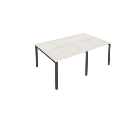 Переговорный стол (2 столешницы) Metal System Б.ПРГ-2.1 Наварра/Антрацит_0