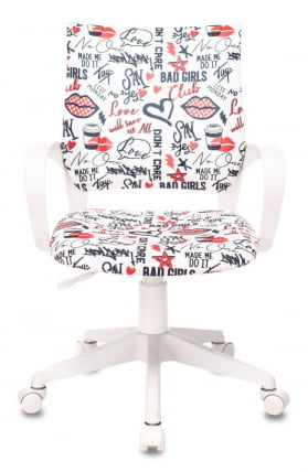 Кресло детское Бюрократ KD-W4/REDLIPS_1