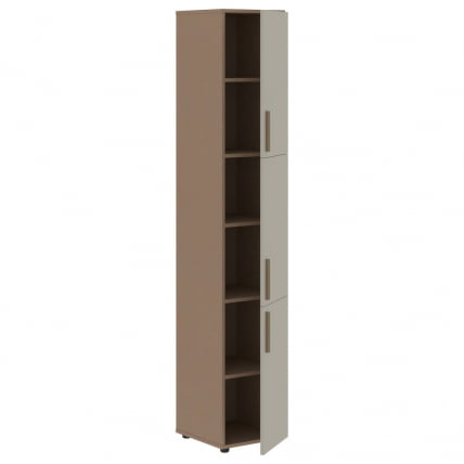 Шкаф-колонка с тремя глухими малыми дверьми (правый) VELION VHCS 40.8 R Аметист Кобра_1