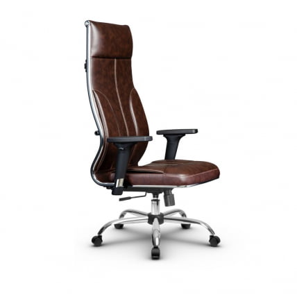 Кресло руководителя Metta L 1m 46/2D Комплект 5 Коричневое_1