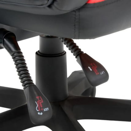 Кресло компьютерное CROMEX (КРОМЕКС) Start GM-105 экокожа черное/красное_11