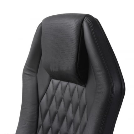 Кресло руководителя Бюрократ _Aura/Black_3