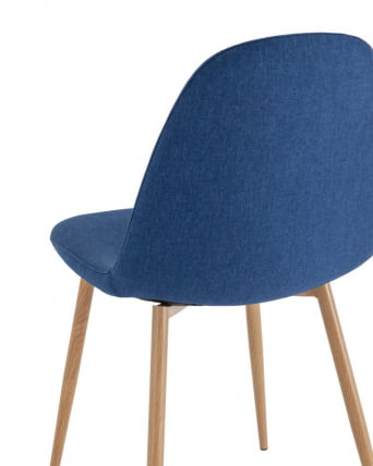 Комплект из четырех стульев Валенсия СН темно-синий 4 шт / SN_7