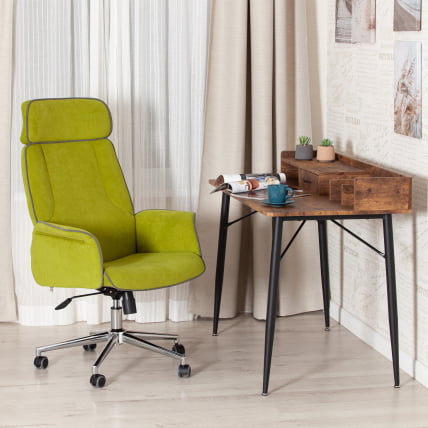 Кресло CХАРМ флок , олива, 23 / CHARM_10