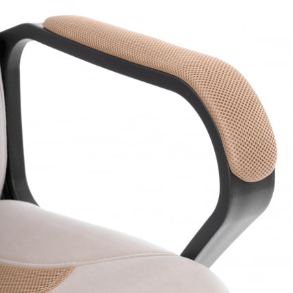 Кресло PARMA (22) велюр/ткань, бежевый/бронза, 7/TW-21_7