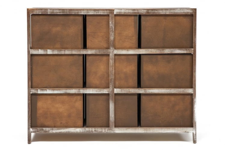 Комод с 9 ящиками Secret De Maison CHRISTMAS 9 ( mod. HX16-007NS ) brown antique/ash christmas_2