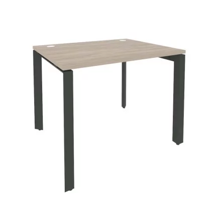 Стол рабочий на П-образном м/к ONIX O.MP-SP-1.8 Дуб Аттик/Антрацит_0