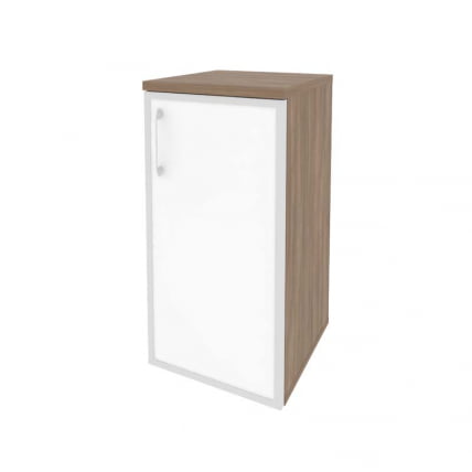 Шкаф низкий узкий правый ONIX O.SU-3.2R(R) white Дуб Аризона_0