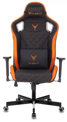 Геймерское кресло KNIGHT OUTRIDER Black-Orange_1