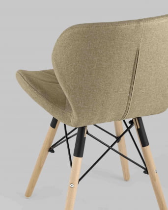 Стул Бон рогожка Бежевый_6