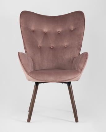 Стул Гранд велюр Розовый_2