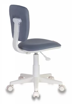 Кресло детское Бюрократ CH-W204NX (пластик белый) Серый 15-48_3