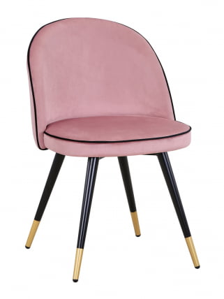 Стул Gabi LUX велюр Розовый_0
