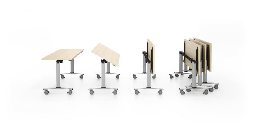 Стол складной Connect 120х60х72.5см Светлый дуб_4