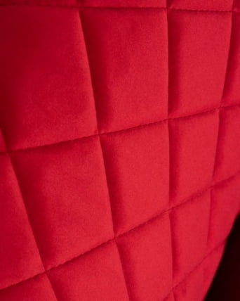 Стул обеденный ДОБРИН РОБЕРТ (черные матовые ножки, велюр В108-37 Бордовый) 2 шт / DOBRIN ROBERT V108-37_8