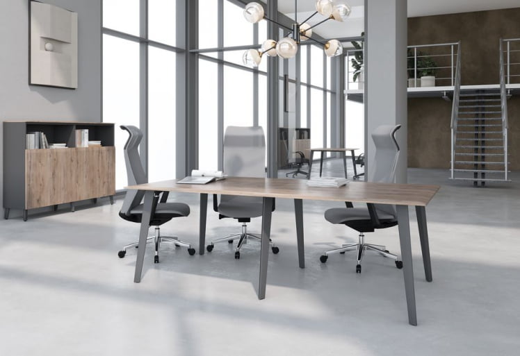 Шкаф комбинированный JAY JHC 85.2 Дуб Каньон Антрацит_1