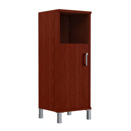 Стеллаж дверь ДСП с замком В421.3 R/Z Бургунди_0