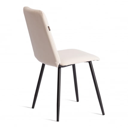 Стул обеденный Asti TREND, велюр, молочный/черный, 4, 47х54х86 см_2
