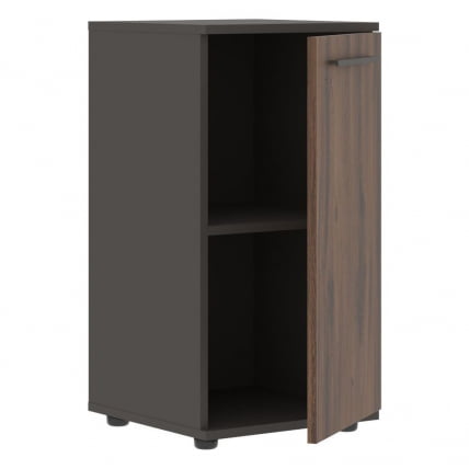 Шкаф колонка с глухой малой дверью EDIS ELCS 42.1 Дуб Денвер темный Мокко Мокко_1