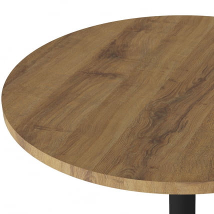 Стол журнальный Кат Дуб вотан / Черный_2