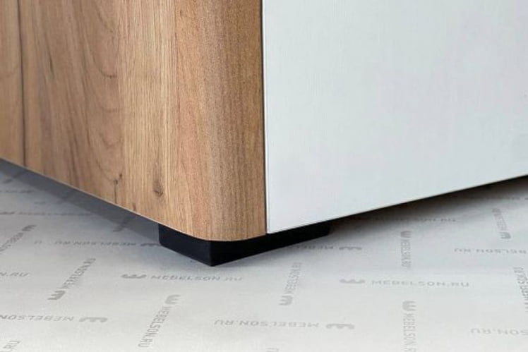 Шкаф трехдверный Адам MSA-04 дуб крафт золотой/белое дерево_8