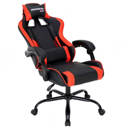 Геймерское кресло CHAIRMAN CH41 Черный-красный_4