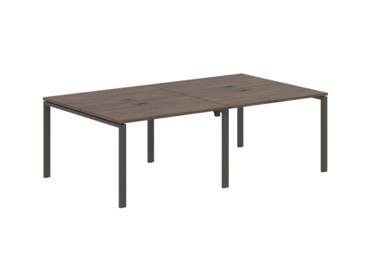 Бенч-система 4-местная EDIS EUWST 2313 Дуб Денвер темный Мокко_0