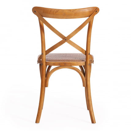 Стул CROSS (mod.CB2001) дерево береза, 49.5*53.5*87, Груша (№3)_3