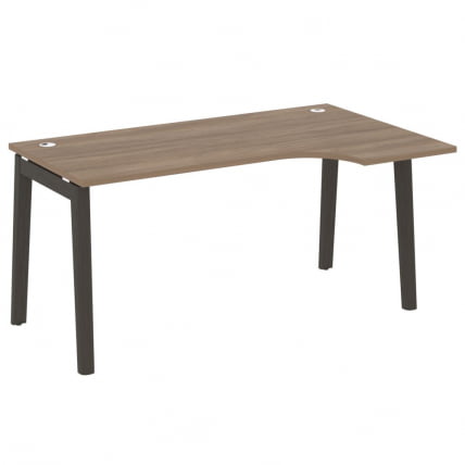 Стол эргономичный левый ONIX WOOD OW.SA-1(R) Дуб Аризона/Темный_0