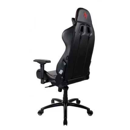 Геймерское кресло Arozzi Verona Signature Black PU Red Logo_4