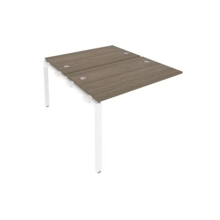 Проходной наборный элемент рабочей станции Metal System Б.ПРС-СП-2.2 Вяз/Белый_0