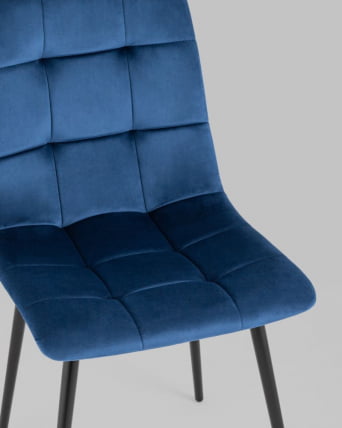Стул Одди велюр Синий_7