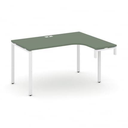 Стол-надставка на опорную тумбу (правый) CONCEPT CN.OSAN-002(R) Кобо Белый_0