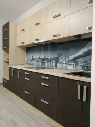 Глянцевый фартук (КОМПОЗИТ) KM 54_1