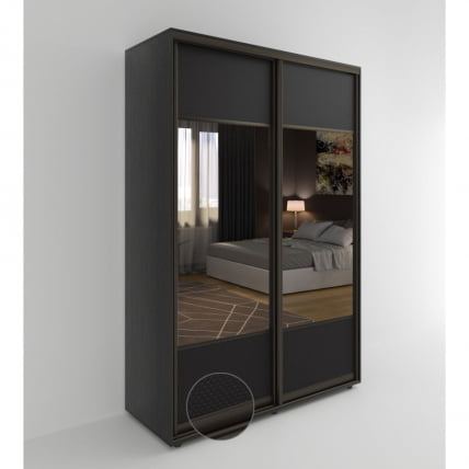 Шкаф-купе 2-х дверный Акцент-Дуэт КВ 1200х600 Венге_0