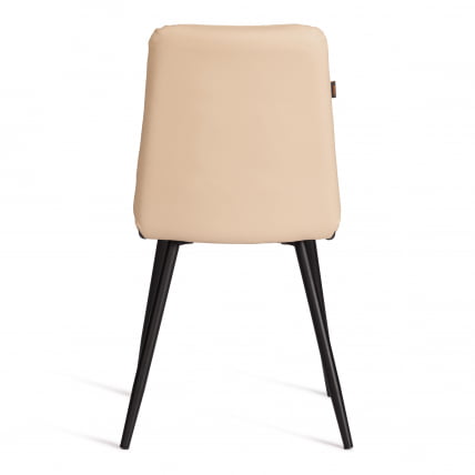 Стул обеденный Asti TREND, экокожа, бежевая, 47х54х86 см_3