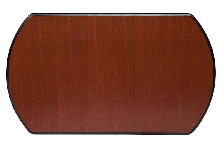 Стол раскладной Modena (MD-T4EX) дерево гевея/мдф, 100+29х75х75 см, MAF Brown_5