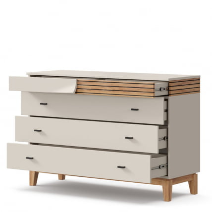 Комод 1200 Нильс ЛД 423.050.000 Кашемир/Дуб Тортуга_5