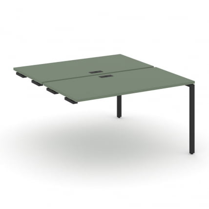 Двойной стол-приставка к опорным тумбам/шкафам CONCEPT CN.DSPR-004 Кобо Черный_0