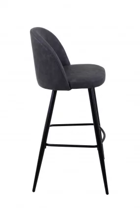 Барный стул Лион Темно-серый_3