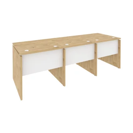 Рабочая станция ONIX O.RS-3.0.8 Тиквуд Светлый/Белый_0