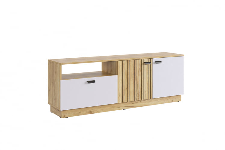 Тумба Моди MGM-03 дуб крафт золотой/белое дерево_0