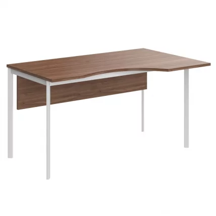 Стол эргономичный IMAGO-S CA-1SD(L/R) ясень шимо белый полуматовый_0