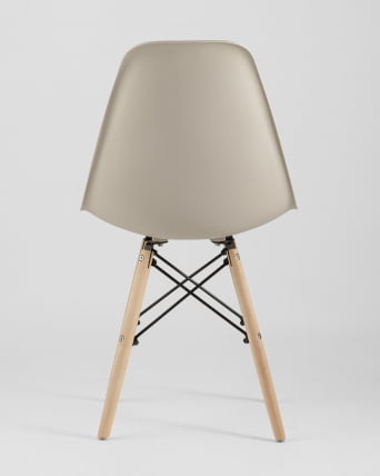 Стул Еамес Стиле ДСВ бежевый (разборный каркас) / Eames Style DSW_7