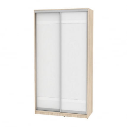 Шкаф-купе B-230х120х60-3(ДСС-Белый-D9D9)_0