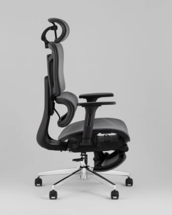 Кресло офисное TopChairs Nimbus серый_3