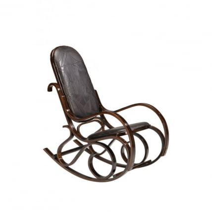 Кресло качалка Тетчаир РC-8001 Орех Экокожа / Tetchair RC-8001_2