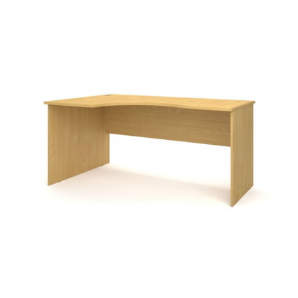 Стол компьютерный угловой Р.СКУ-14 (левый) Крафт белый_0