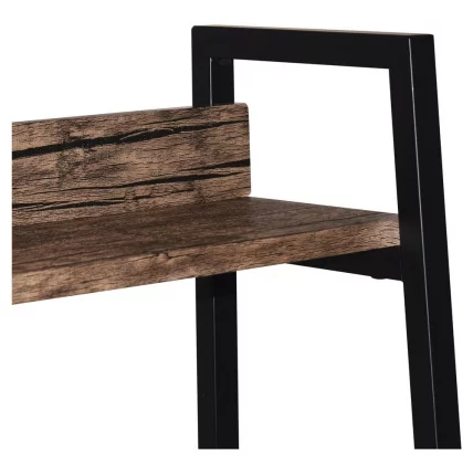 Стеллаж на металлокаркасе BRABIX LOFT SH-003 Мореный дуб_5